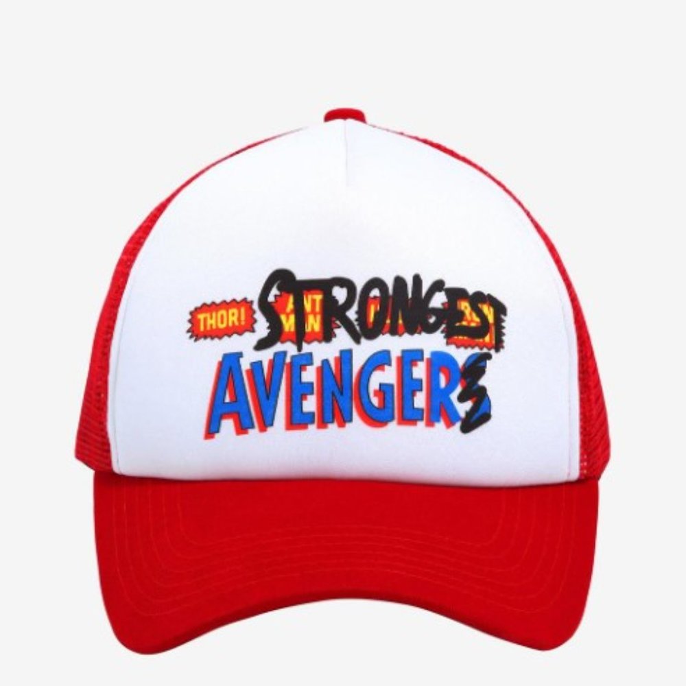 Marvel Thor: Love And Thunder Strongest Avenger Cosplay Trucker Hat NEW - Picture 2 of 9